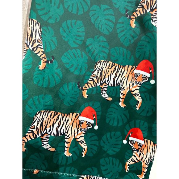 The Tinsel Tigers Satin Robe by Shinesty - Picture 5 of 7